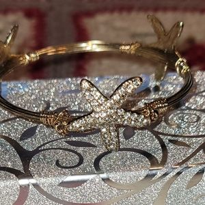 Crystal star Bangle bracelet
